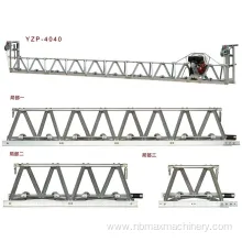 Steel Concrete Truss Screed Vibrating Floor Screed